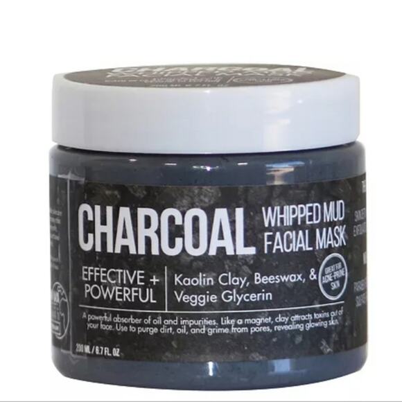 FACE MASKS 2 PACK URBAN HYDRATION CHARCOAL WHIPPED MUD FOR ACNE PRONE SKIN - Picture 2 of 4